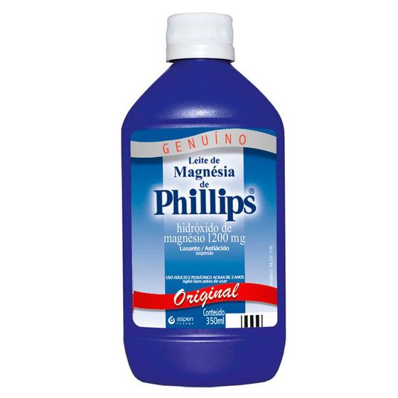 Imagem de Leite de Magnesia Phillips Original com 350ml