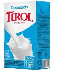 Imagem de LEITE DESNATADO UHT TIROL 1L com 12 unidades 