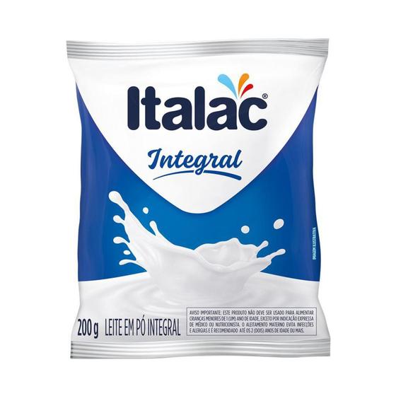 Imagem de Leite Em Pó Integral Italac Pacote 200g