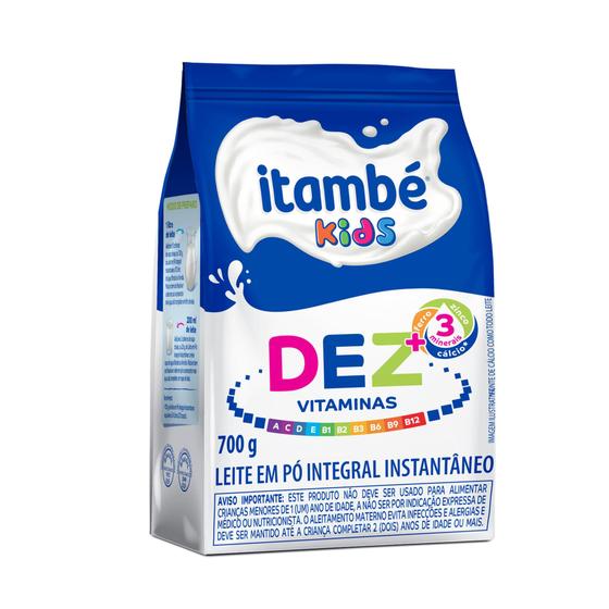 Imagem de Leite em pó itambé kids dez vitaminas 700g