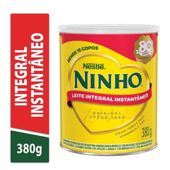 Imagem de Leite em Pó Ninho Integral 380g