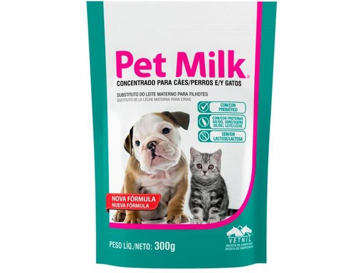 Imagem de Leite Gatos Cães Filhotes Pet Milk 300g - VETNIL