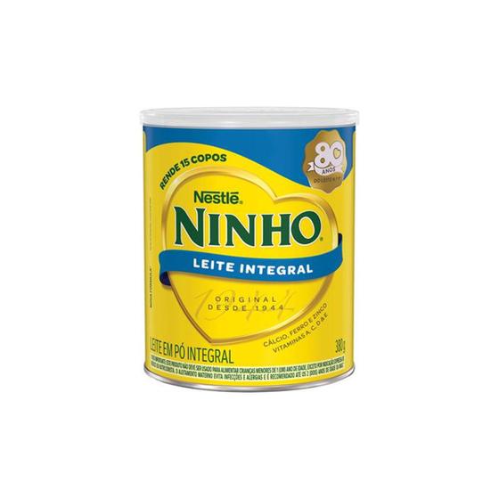 Leite Ninho Em Pó Integral 380g Nestlé Menor preço em Leite Ninho Em Pó Integral 380g Nestlé
