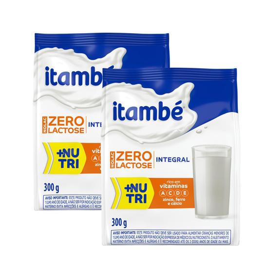 Imagem de Leite po nolac zero lactose itambe pouch 300g  2 unidades