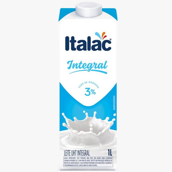 Leite UHT Integral Italac 1 Litro Menor preço em Leite UHT Integral Italac 1 Litro