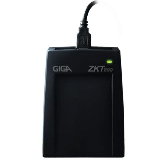 Imagem de Leitor Cadastrador De Cartão Segurança USB Plug And Play Giga - GS0402