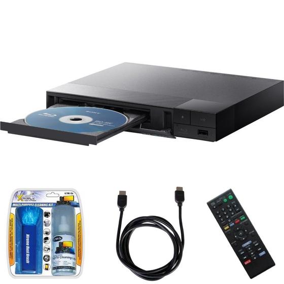 Imagem de Leitor de Blu-ray Sony BDP-S1700 com Streaming e Kit de Limpeza