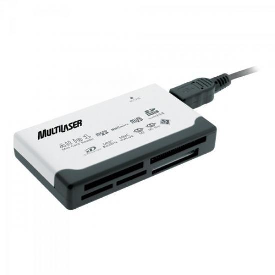 Imagem de Leitor de Cartão de Memória USB 46 em 1 AC076 MULTILASER