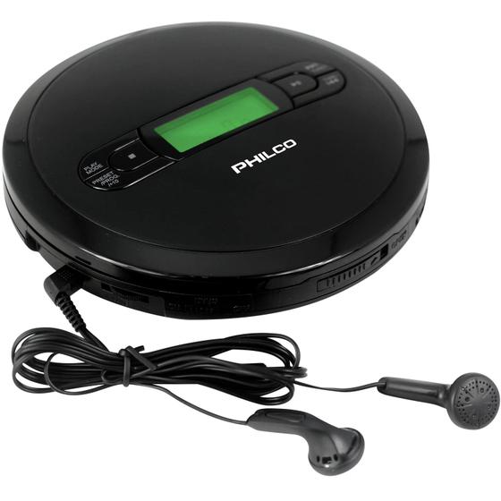 Imagem de Leitor de CD Portátil Philco com Reprodução de MP3 e Rádio FM