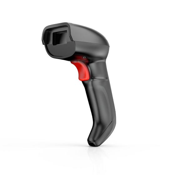 Imagem de Leitor de Código de Barras Com Fio Goldentec 2D, USB, Preto