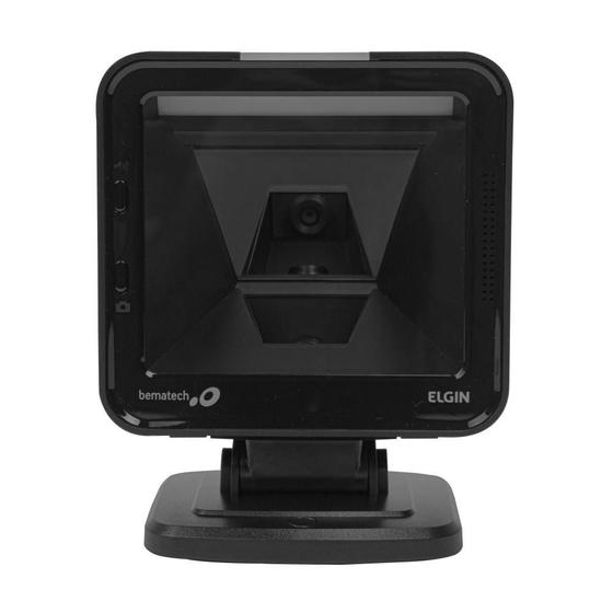 Imagem de Leitor De Código De Barras Elgin EL8600 1D 2D Usb Fixo Preto