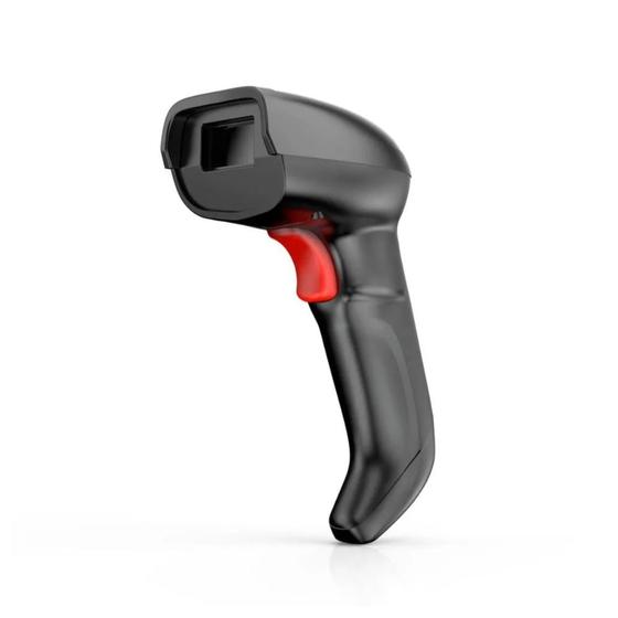 Imagem de Leitor de Código de Barras Laser - Goldentec 63883 - USB - 2D - Preto