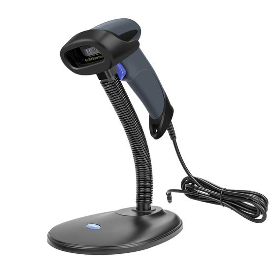 Imagem de Leitor de código de barras NETUM M5S 2D com fio e suporte USB para computador