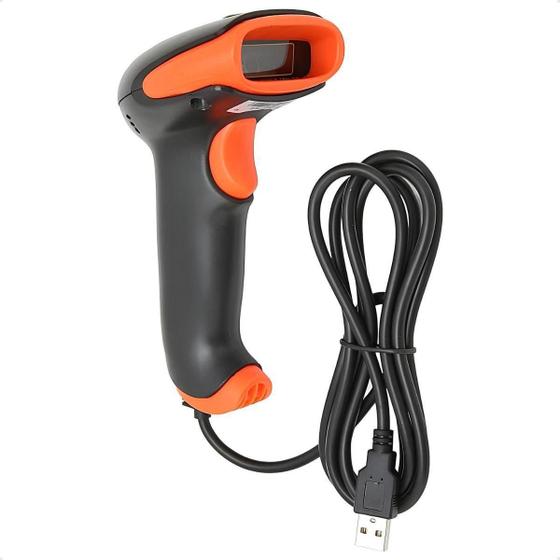 Imagem de Leitor De Código De Barras Portátil Com Fio Code Scanner Usb