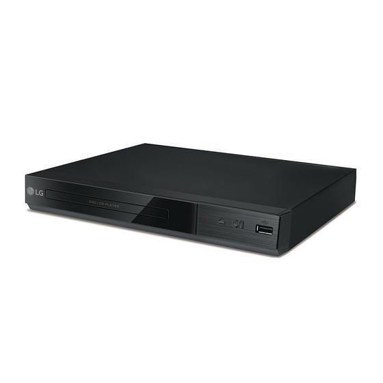 Leitor de DVD LG DP132H Full HD Upscaling com USB e HDMI preto Imagem de Leitor de DVD LG DP132H Full HD Upscaling com USB e HDMI preto