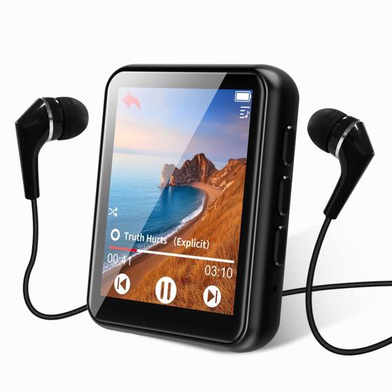 Imagem de Leitor de MP3 JOLIKE 64GB com Bluetooth 5.3 e Alto-Falante