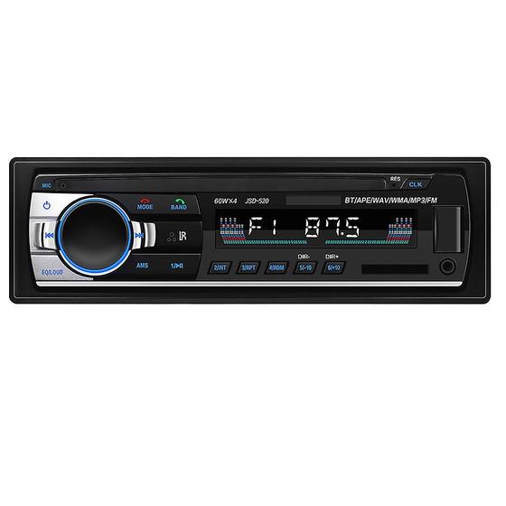 Imagem de Leitor de MP3 para carro Rádio Bluetooth Wokex JSD-520 preto