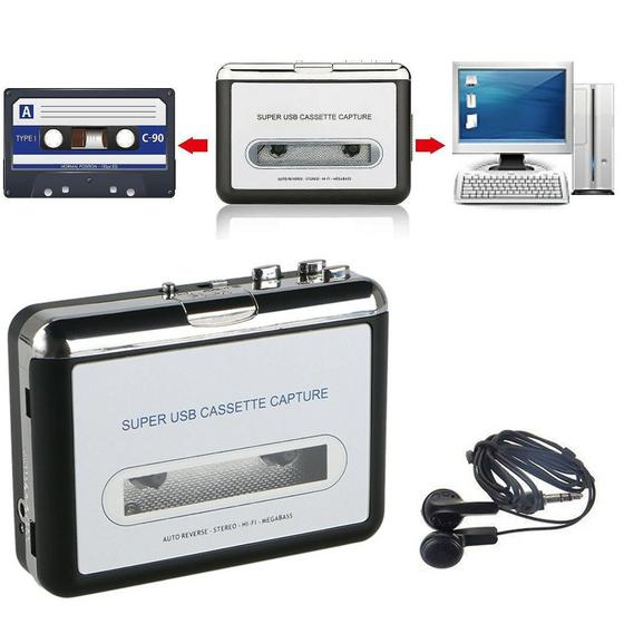 Imagem de Leitor de USB Capture Radio Player Fita para MP