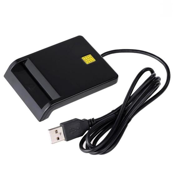 Imagem de Leitor e Gravador de Smart Card Certificado Digital USB 2.0