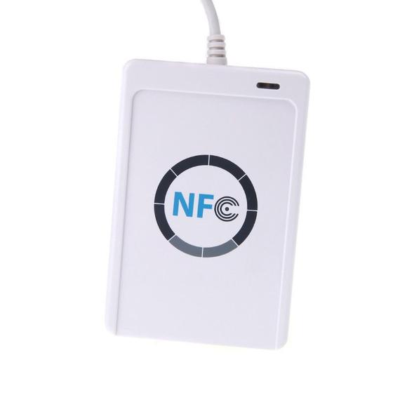 Imagem de Leitor e Gravador NFC RFID 13.56MHz ACR122U - Suporta Todos Tipos de NFC e MIFIRE
