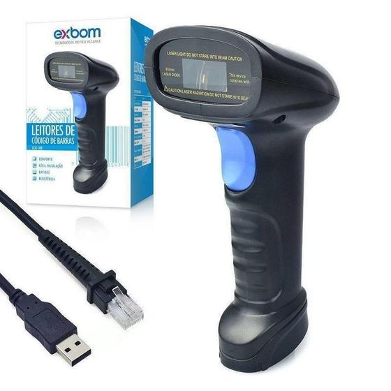 Imagem de Leitores Exbom Laser Qr Code 2D Com Fio Lcb-Q210