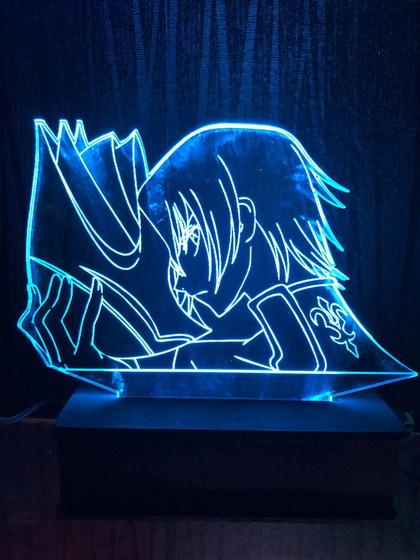 Imagem de Lelouch Lamperouge, Code Geass, Luminária Led 16 cores