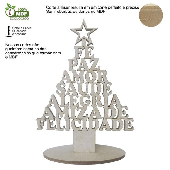 Lembrancinha Árvore de Natal Palavras Dizeres Enfeite Decoração 13 x 9,5cm MDF - Decori Br - Mandala MDF - Magazine Luiza Lembrancinha Árvore de Natal Palavras Dizeres Enfeite Decoração 13 x 9,5cm MDF - Decori Br - Mandala MDF - Magazine Luiza