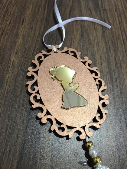 Imagem de Lembrancinha medalhão para batizado ou nascimento