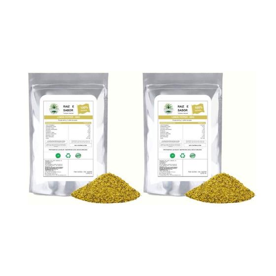 Imagem de Lemon Pepper 500g, Raiz e Sabor Premium, Kit com 2