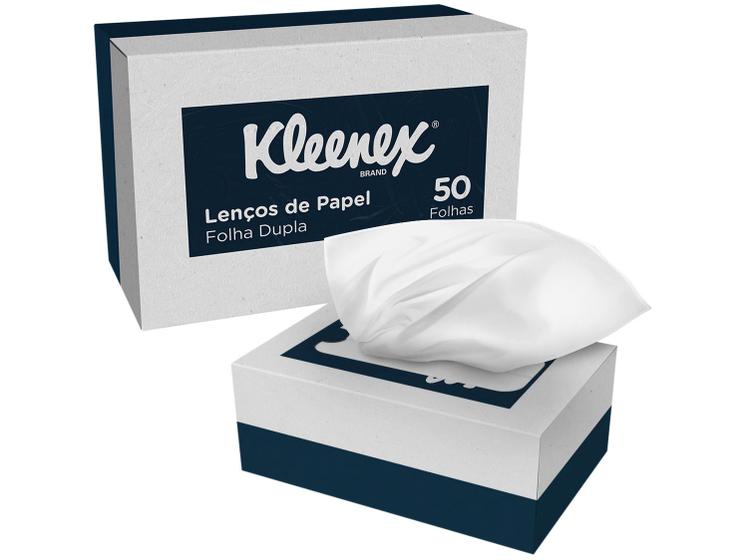 Imagem de Lenço de Papel Kleenex Folha Dupla 50 Folhas
