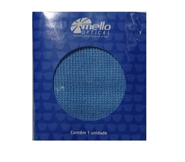 Imagem de Lenço Limpeza Óculos Celular Tablet Mello 15x15cm Azul