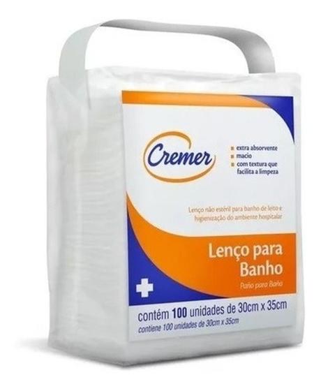 Lenço para acamados Banho no leito 100 Unidades Menor preço em Lenço para acamados Banho no leito 100 Unidades