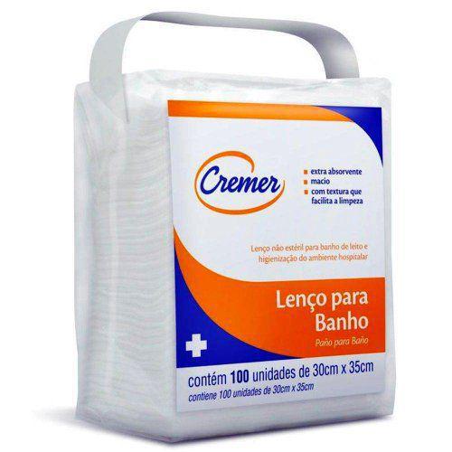 Lenço para Banho e Higienização de Ambientes Hospitalares Cremer Descartável - 400 Unidades Menor preço em Lenço para Banho e Higienização de Ambientes Hospitalares Cremer Descartável - 400 Unidades