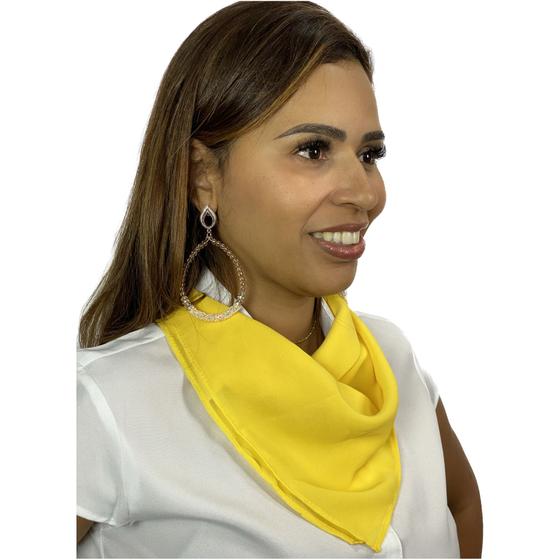 Lenço Social Feminino de Pescoço Ideal para compor Uniformes - Eb ...