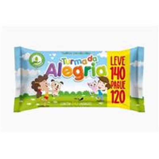 Imagem de Lenço Toalha Umedecida Turma da Alegria com 140 unidades