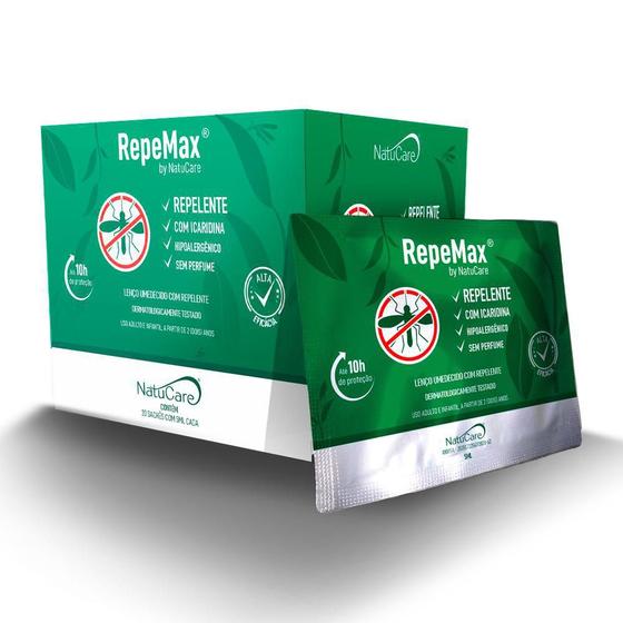 Imagem de Lenço Umedecido Com Repelente Repemax By Natucare