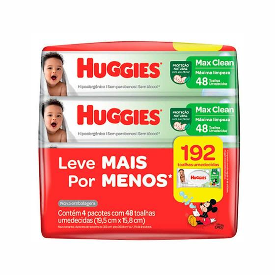 Lenço Umedecido Huggies Max Clean - Leve 4 e Pague 3 unidades é ruim? Lenço Umedecido Huggies Max Clean - Leve 4 e Pague 3 unidades é boa?