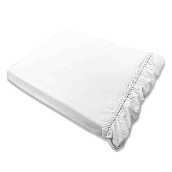 Imagem de Lençol Avulso Casal c/ Elástico 300 Fios Branco Niazitex