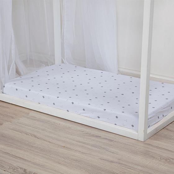 Imagem de Lençol Avulso com Elástico para Mini Cama Montessoriana Bebe - Constantini Baby Kids