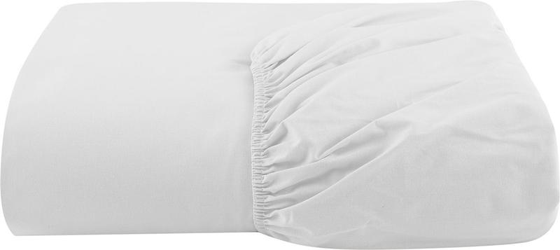 Imagem de Lençol Avulso Com Elástico Queen Size 100% Algodão Percal 200 Fios Colchão Até 40cm De Altura
