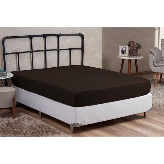 Lençol Cama Casal Padrao AVULSO C/Elástico Premiun Liso Menor preço em Lençol Cama Casal Padrao AVULSO C/Elástico Premiun Liso