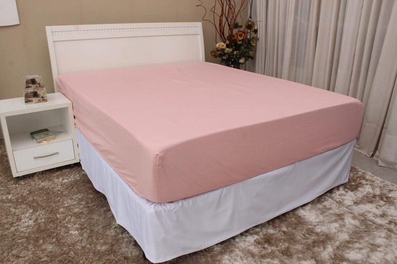 Imagem de Lençol  Casal Queen Com Elástico 200 Fios Conforto