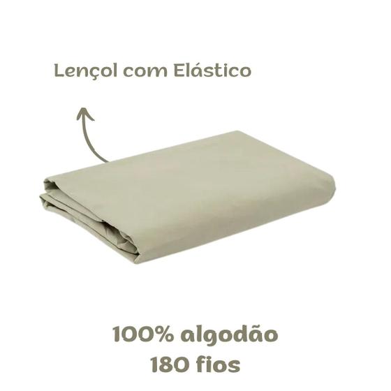 Imagem de Lençol com elástico King Avulso Döhler Safira