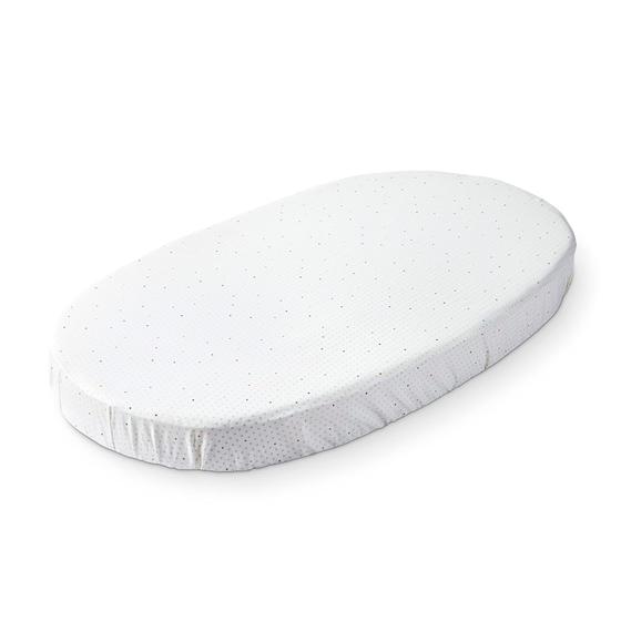 Imagem de Lençol com Elástico para Berço Stokke Sleepi - Pehr Rainbow Dot 100% Algodão