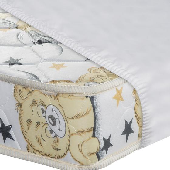 Imagem de lençol com elastico para colchão de mini cama 150x70cm