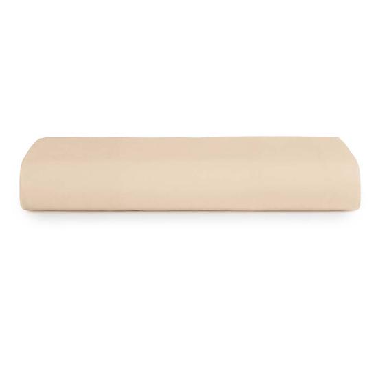 Imagem de Lençol com Elástico Solteiro King Altenburg Algodão Lux 200 Fios 100% Algodão Bege