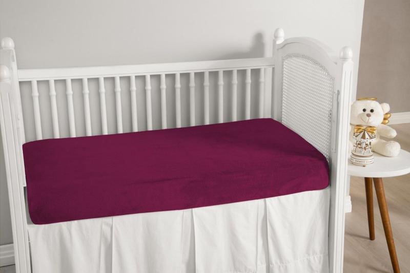 Imagem de Lençol de Berço manta Flannel com SLIP (elástico)