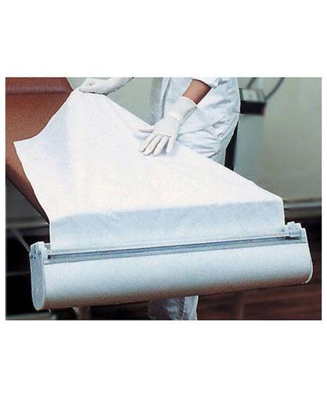 Lençol de Papel Hospitalar Descartável Bem Estar 70cmx50mts Ntflex 3178 Imagem de Lençol de Papel Hospitalar Descartável Bem Estar 70cmx50mts Ntflex 3178