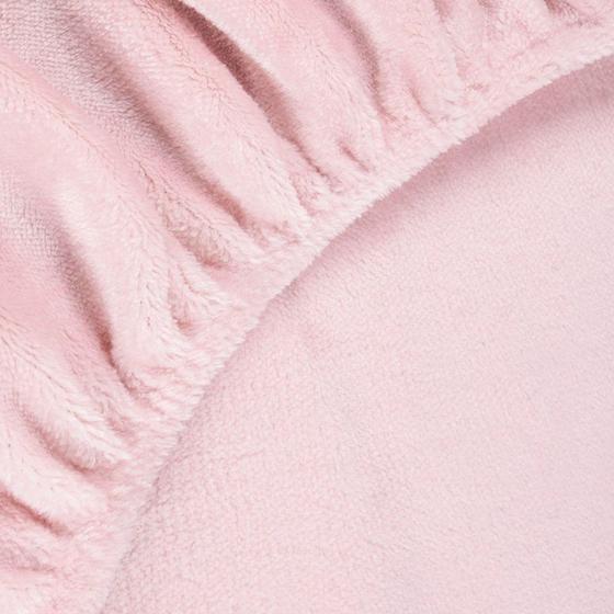 Imagem de Lençol de Plush Solteiro BBC Têxtil Rosa