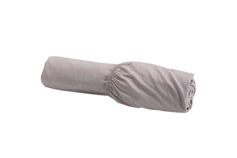 Imagem de Lençol Elástico Queen Size Altura 45Cm 100% Algodão Caqui